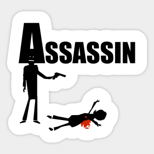 Assassin Sticker